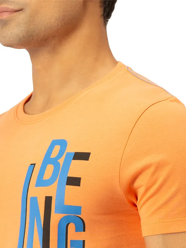 Being human outlet orange t shirt